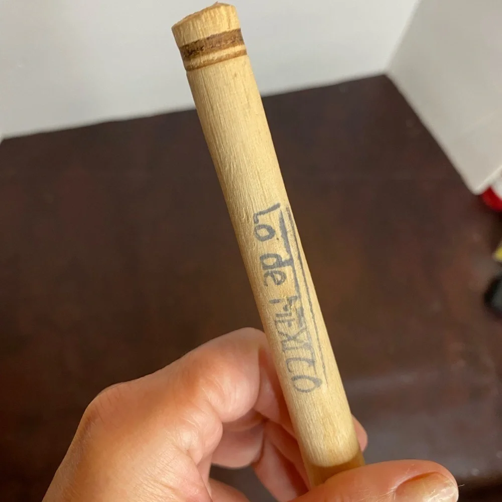 Wooden molinillo